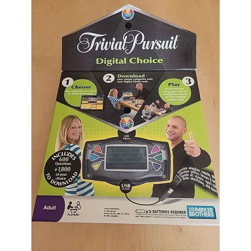 Trivial Pursuit Digital Choice game